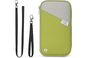 VanFn RFID Travel Passport Wallet, Family Passport Holder, Trip Document Organizer P.Travel Series