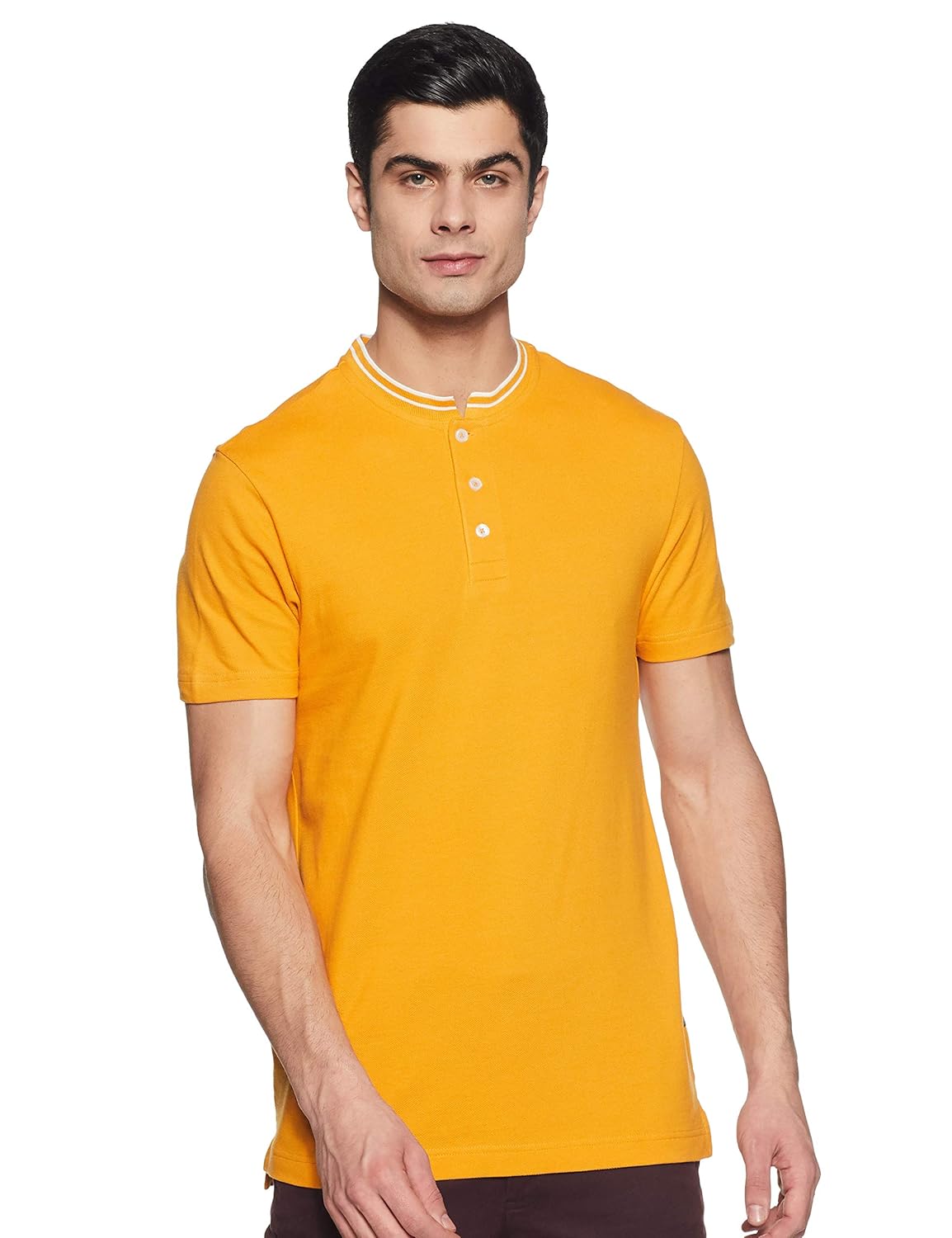 Symbol Men's Solid Half Sleeve Polo