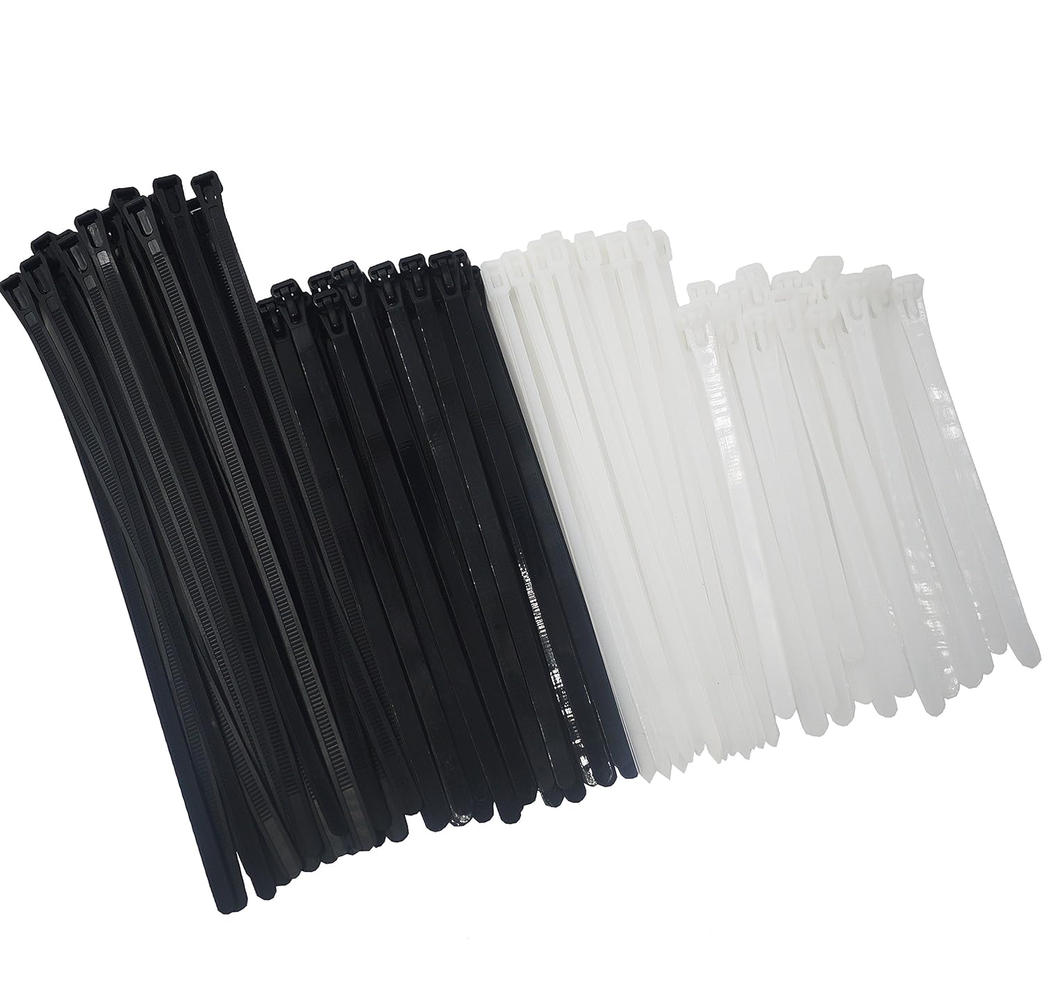 Reusable Releasable Adjustable Nylon Cable Zip Ties 100 PACK 6+8(Small)+8+10 611677084592 eBay
