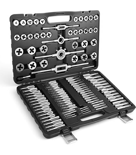 Tap/Die Set, 110 Pc, Hss: Amazon.com: Tools & Home Improvement
