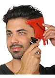 RevoHair Haircut Tool - Multi-Curve Hairline Template/Stencil/Guide For Men - Barber Supplies - Lightweight - With Hair & Beard Comb - Lineup & Edge up - Do it Yourself