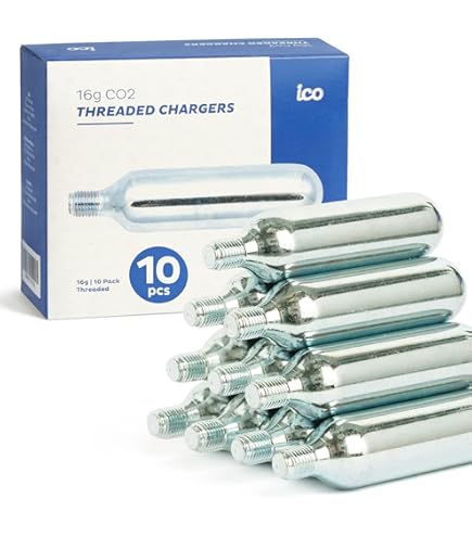 Kit De Réparation De Pneus Avec Gonfleur CO2 Intégré – Mèches 1,5 Et 3,5 Mm, Compatible Valve Presta