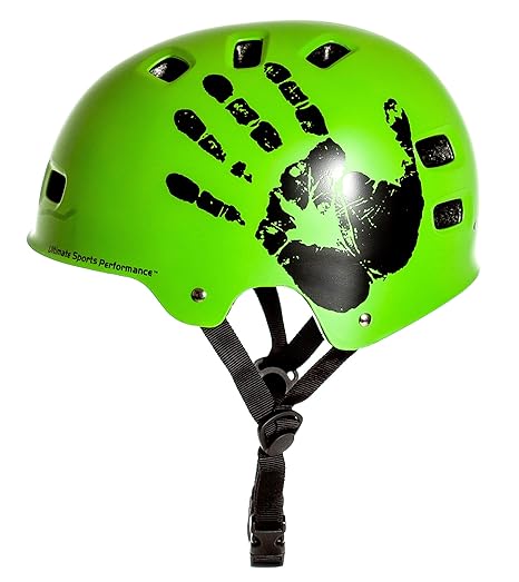 Sport DirectTM BMX-Skate Helm grün 55-58cm CE EN1078:2012+A1:2012