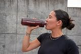 LifeStraw Go Series BPA-Free Water Filter Bottle 22oz Merlot view 6