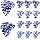 PullCrease 20 Pcs School Spirit Shakers Bulk | Cheer Pom Poms for Adults Sports Team Party Dance Football Basketball Volleyball Homecoming Fan Celebration Sporting Event
