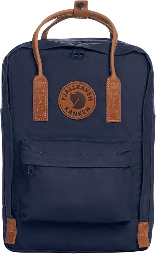 Fjällräven Unisex's Kånken No. 2 Laptop Backpack, Navy, 28 x 16 x 40 cm