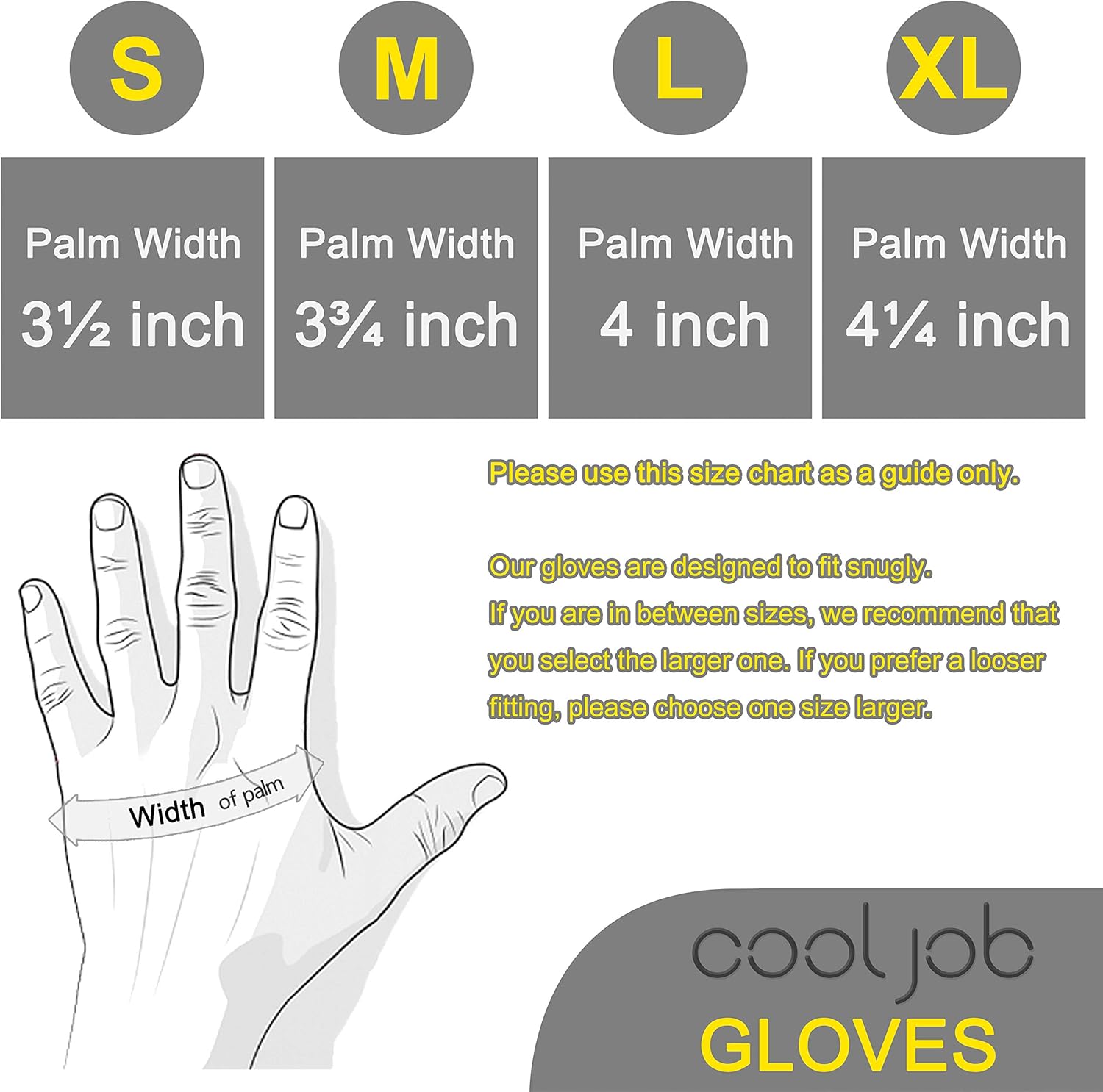 COOLJOB Polyurethane (PU) Coated Safety Work Gloves, 12 Pairs Working Gloves with Grip, One Dozen Bulk Pack, Black, X-Large Size (12 Pairs XL) - - 