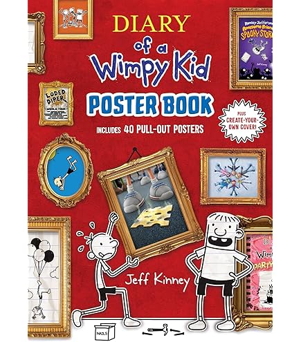 Amazon.com : A Library of Wimpy Kid 24 Books of Boxed Set