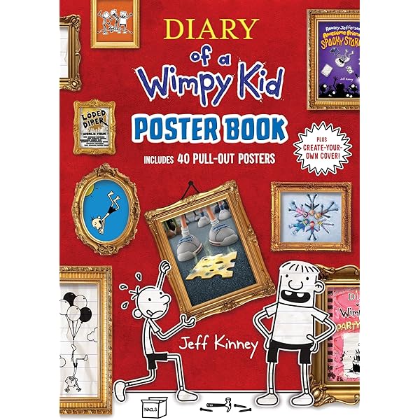 [英語絵本]Diary Of A Wimpy Kid 24冊 Autumn Publishing Diary of a Wimpy Kid Pop Heads - 3D Crafts (Scan