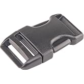 National Molding 25-1 Inch Duraflex Stealth Plastic Buckles