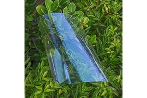 AuMoHall 84% VLT Purple Blue Chameleon Car Window Tint High Transmittance Car Vehicle Front Windshield Solar Protection Film, 19.68'' x 118.11''