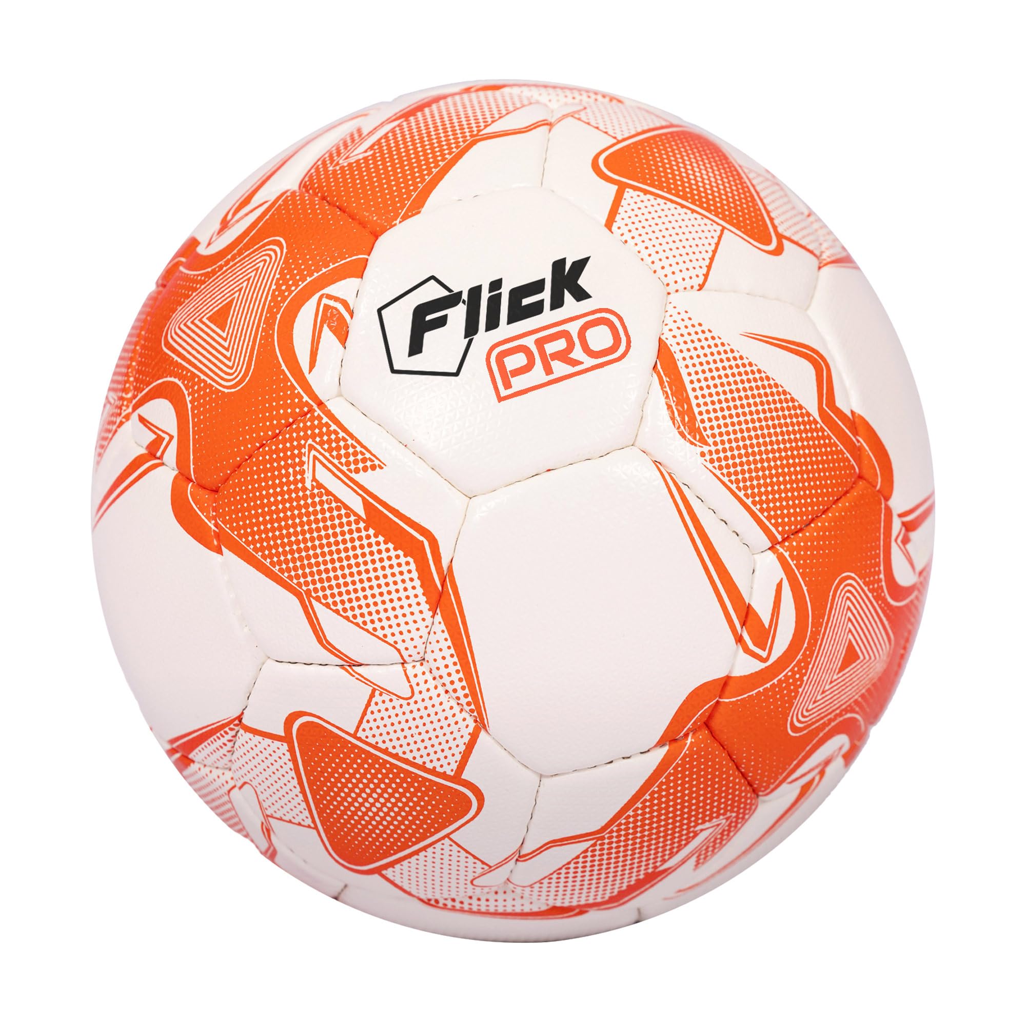 Football Flick Pro 90 Match Ball | FIFA Regulation Size 5 Ball with 32-Panel Design | Training & Match-Quality with Enhanced Control & Superior Flight Balance
