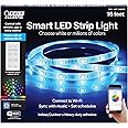 Feit Electric TAPE16/RGBW/AG/RP 100 Watt Equivalent WiFi Dimmable, No Hub Required, Alexa or Google Assistant LED Smart Light Tape Strips