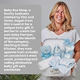 Baby Box Shop Newborn Baby Boy Gift Hamper Set with Blue Teddy Box Keepsake view 6