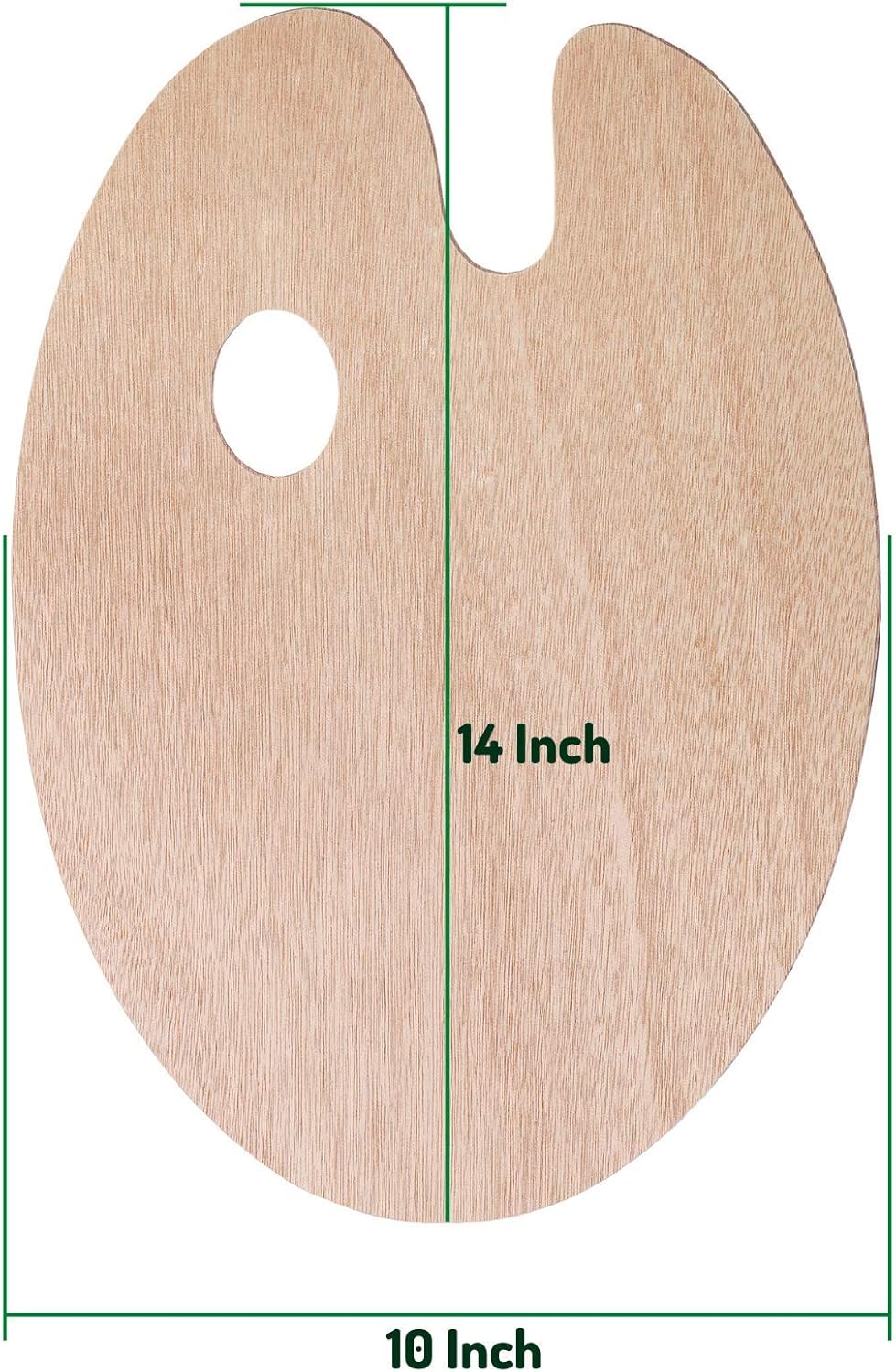 Mr. Pen- Wooden Paint Palette, 2 Pack, Artist Palette, Painting Palette, Oil Paint Palette, Wood Paint Palette, Art Pallet for Painting, Palettes, Wood Paint Pallet, Pallets for Painting, Wood Palette