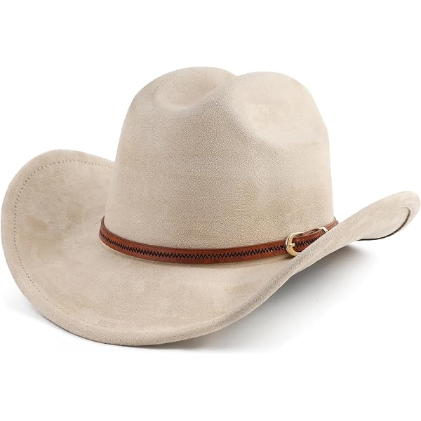 Melesh Western Cowboy Hat for Women Men Small Short Wide  display picture 1