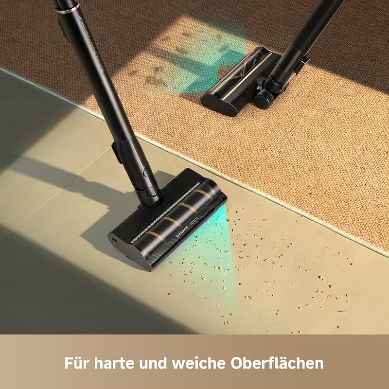 V20 Pro-A Akku Staubsauger, 0 mm Kantenreinigung, 24000Pa/210AW
