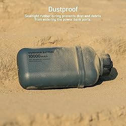ELECOM NESTOUT Rugged Power Bank, 5000mAh Outdoor