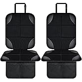 Car Seat Protector, Seat Protector for Baby Carseat with Thickest Padding, Waterproof Child Seat Protectors Under Car Seats N