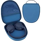 RIYADAone Hard Case for JBL Tune 710BT 720BT 510BT 660NC 700BT 570BT 760NC 750BTNC 660BTNC 560BT 520BT 670BT T770NC JBL Live 650BTNC 400BT 500BT 460NC Headphones (Blue Case)