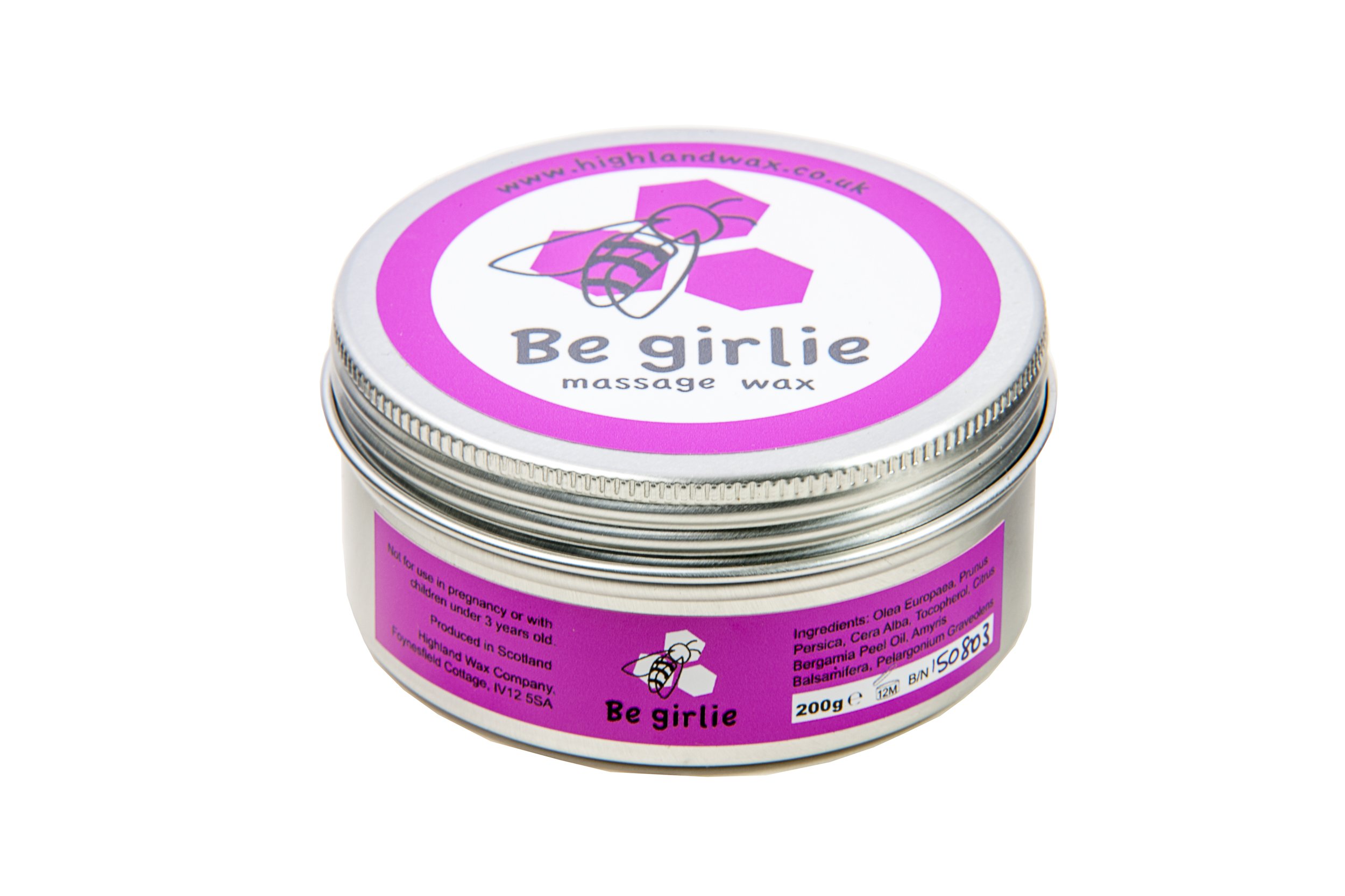 Be Girlie Massage Wax (200g)