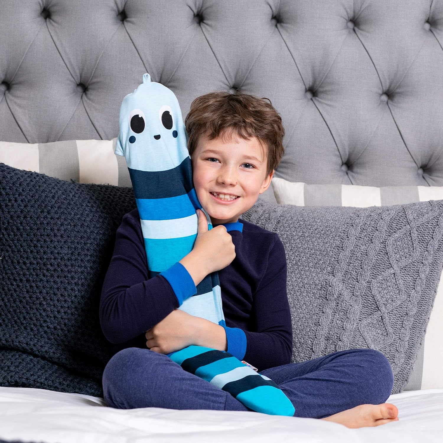 Warm Worms by YUYU: The Original, Award Winning Long Hot Water Bottle. 75cm Long/Up to 6 Hours of Warmth. Biodegradable - Image 4