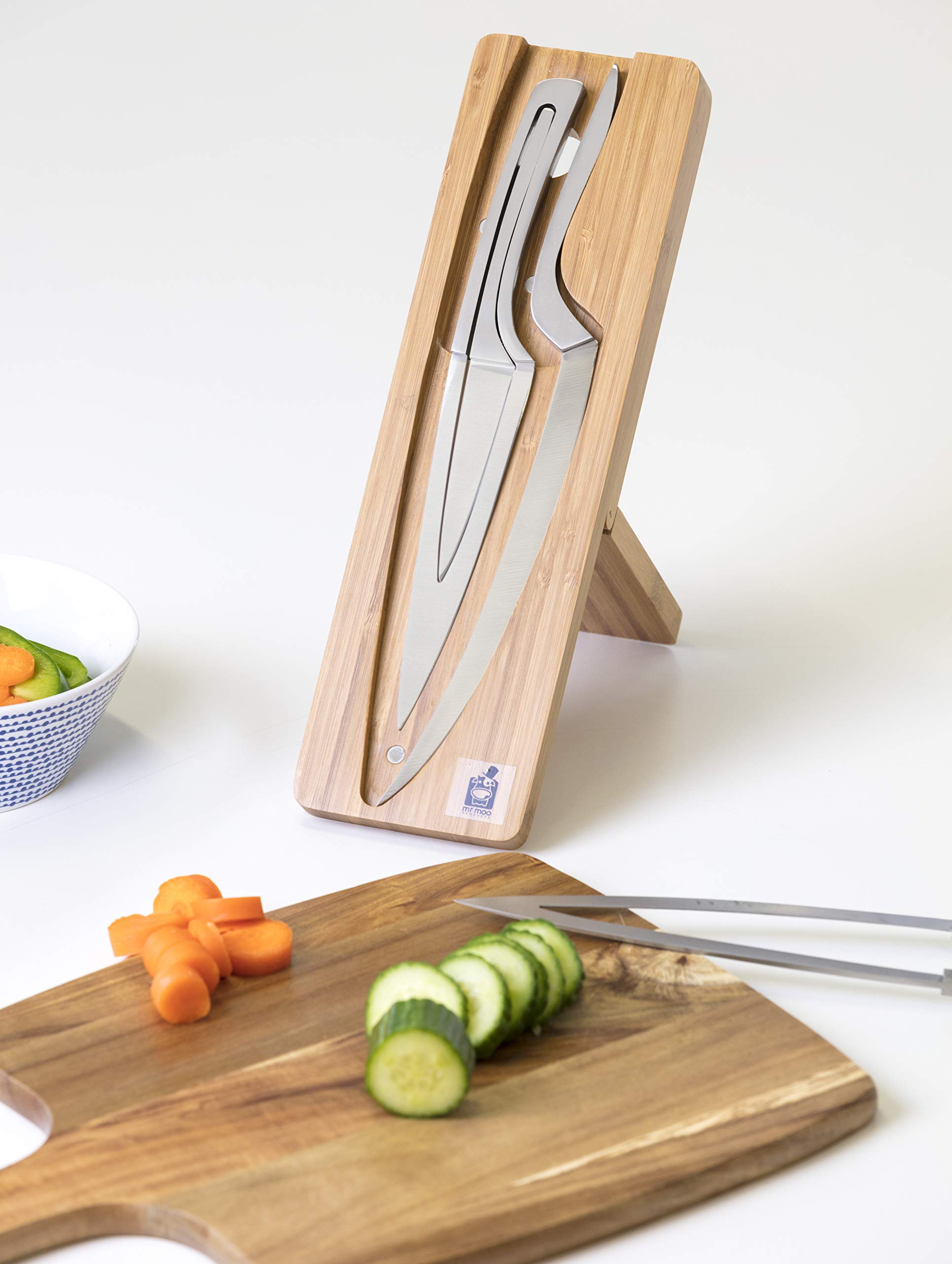 5cr17mov Deglon Meeting Knife 4pc Set Premium Stainless Steel Chef Knife Set Best Razor Sharp Multipurpose For Precise Slicing Carving Cutting Chopping Cooking Knife Set Buy Online In India At