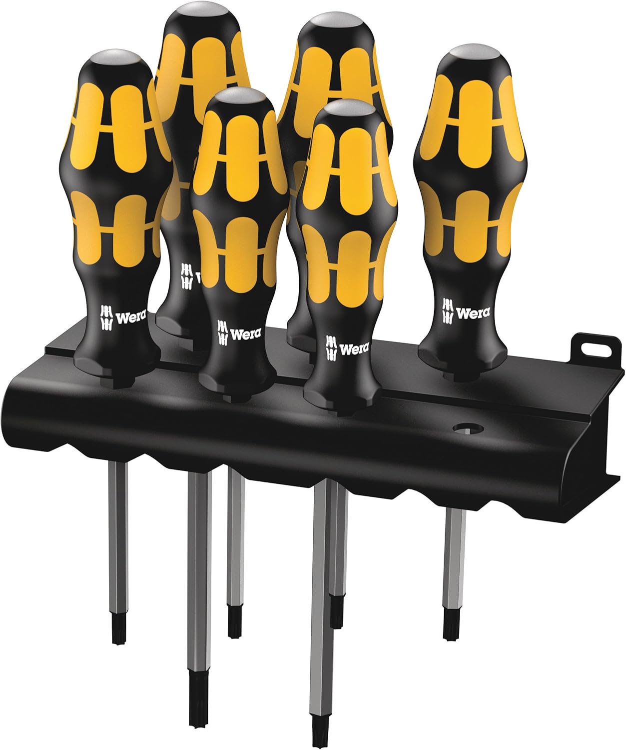 Wera 977/6 TORX® Kraftform Chiseldriver screwdriver set, 6pc, 05024410001, Multi-colour