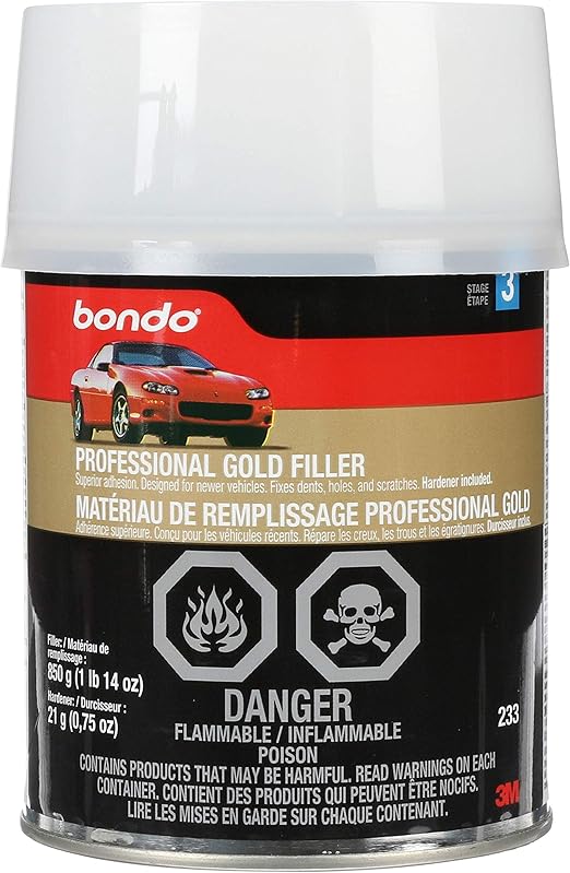 Bondo Professional Gold, Quart, (00233C) Amazon.ca Automotive