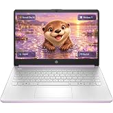 HP 14" Laptop 2026 Edition, Intel Processor, 128GB Storage, Office 365 | 1TB Cloud Storage, Copilot AI, Long Battery Life, Lightweight 3.3 lbs, Windows 11 Home for Students &amp; Office, Honey Purple