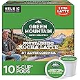 Green Mountain Coffee Roasters Mountainside Mocha Latte, One Step Latte Single Serve Keurig K-Cup Pods, 10-Count Box