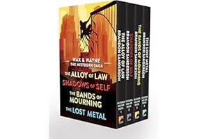 Wax and Wayne, The Mistborn Saga Boxed Set: Alloy of Law, Shadows of Self, Bands of Mourning, and The Lost Metal