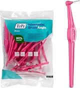 TePe Angle Pink 0.4mm Interdental Brushes 25 pcs Bag