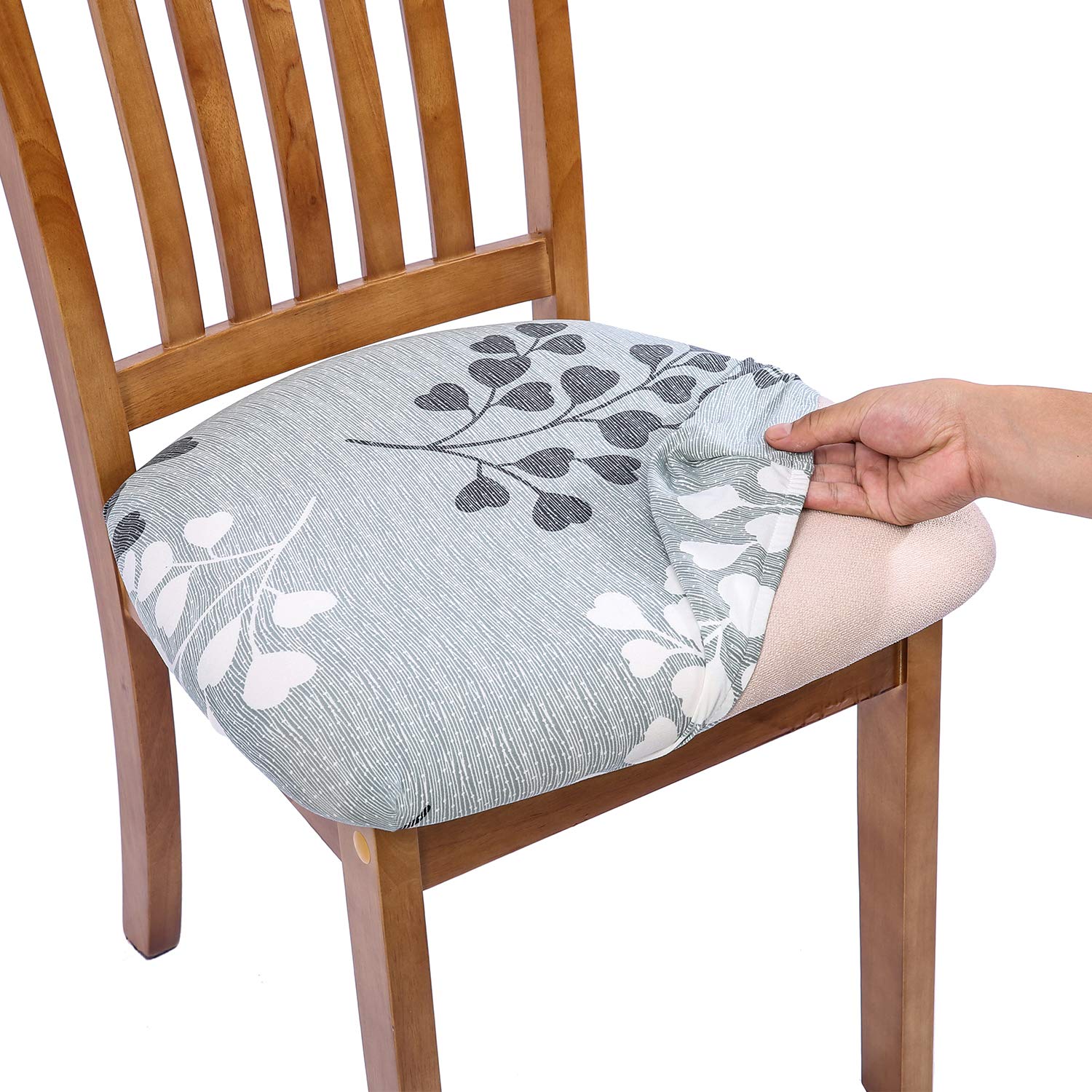 Buy Comqualife Stretch Printed Dining Chair Seat Covers Buy Comqualife Stretch Printed Dining Chair Seat Covers