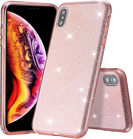 Amazon Com Procase Glitter Case For Iphone Xs Max Cute Sparkle