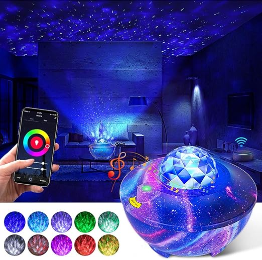 Amazon.com: Star Projector Galaxy Projector Smart Life Galaxy Globe