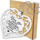 You are Appreciated Hanging Ornament, Thank You Heart Hanging Gift for Her Employee Friends Teacher Coworker Mentor Colleagues Women, Inspirational Keepsake Hanging Ornament YXX11