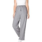 Woman Within Plus Size Sport Knit Straight-Leg Pull-On Pants