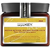 Saryna Key Damage Repair Treatment Butter Mask - African Shea Butter for Dry Hair Treatment - Rejuvenating Butter Moisturizer with Natural Keratin and Vitamins A, E, F (500ml/16.9oz)