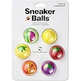 Sof Sole Sneaker Balls Shoe, Gym Bag, and Locker Deodorizer, 6 Pack, Fruit