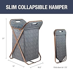 CleverMade Collapsible Laundry Hamper X-Frame