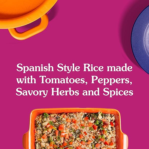 BEN’S ORIGINAL READY RICE SPANISH STYLE FLAVORED RICE, EASY DINNER SIDE, 8.8 OZ POUCH