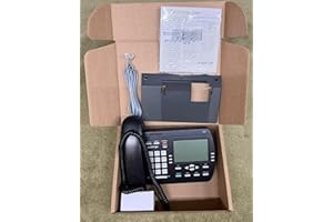 390 Business Phone with Caller ID, Speakerphone, Directory, Black