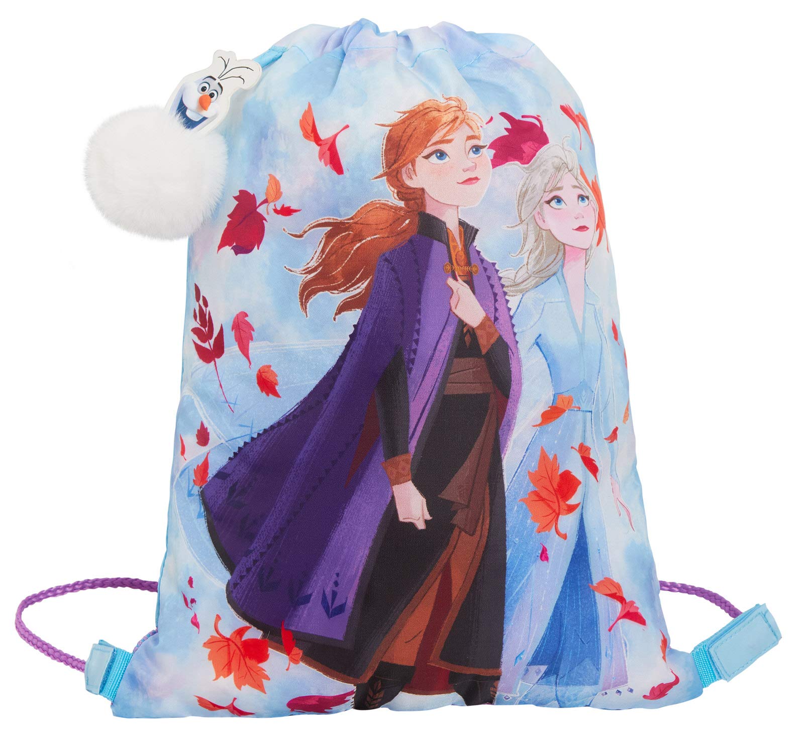 Disney Girls Frozen 2 Drawstring Gym Bag