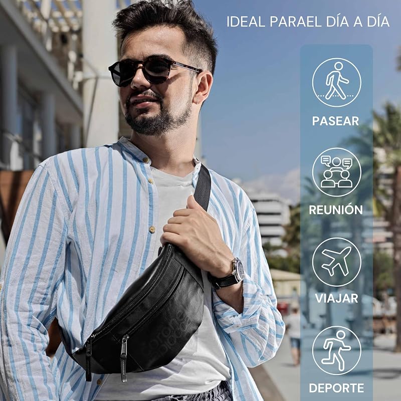 Riñoneras Hombre - Riñonera Hombre Casual y Multifuncional