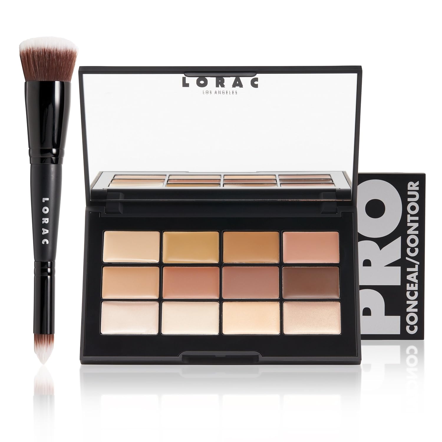 Lorac Cosmetics Pro Conceal/Contour Palette and Brush