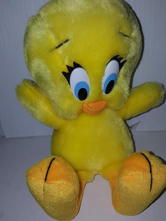 8" Looney Tunes Tweety Bird Plush by 24K Amazon.co.uk Toys & Games