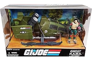 HASBRO G.I. Joe 25th Anniversary Ghost H.A.W.K. (HAWK) with Lift Ticket Action Figure 3.75 Inch