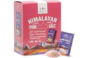 The Spice Lab's 50 Himalayan Salt Packets (Salt 2 Go)(tm) Finely Ground .5mm Kosher