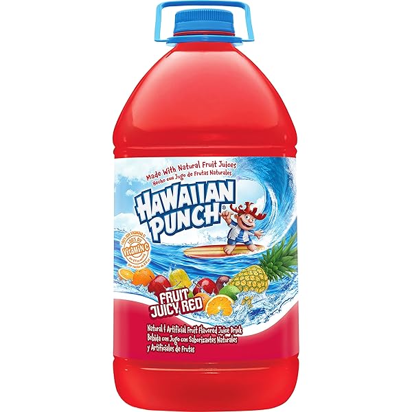 HAWAIIAN PUNCH, FRUIT JUICY RED, 128 FL OZ BOTTLE